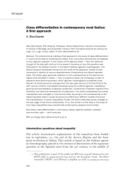 КЛАССОВАЯ ДИФФЕРЕНЦИАЦИЯ В СОВРЕМЕННОЙ СЕЛЬСКОЙ ГАЛИСИИ: ПЕРВЫЕ РЕЗУЛЬТАТЫ ИССЛЕДОВАНИЯ