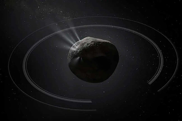 Астрономы впервые застали далекое небесное тело за созданием новых колец